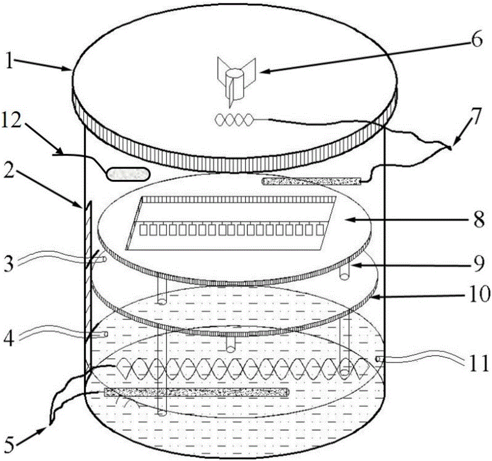 Simulation apparatus and simulation method of atmosphere corrosion