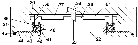 Rapid bearing coarse washing device