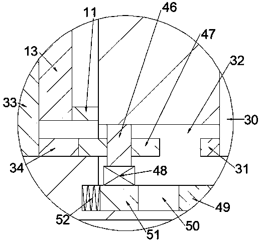 Rapid bearing coarse washing device