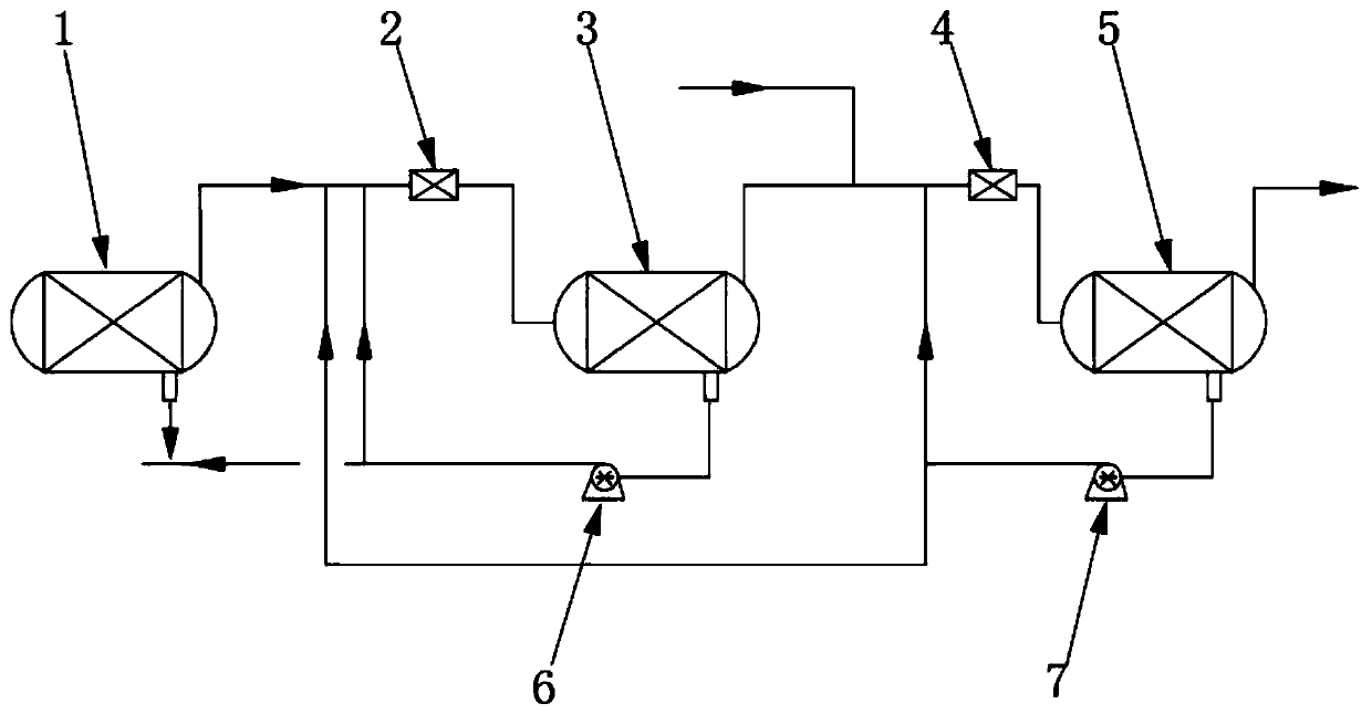 Alkali liquor separation system and cyclohexanone preparation system