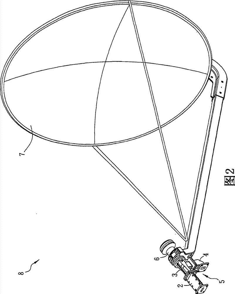 Satellite antenna equipment, transceiver module and filter unit