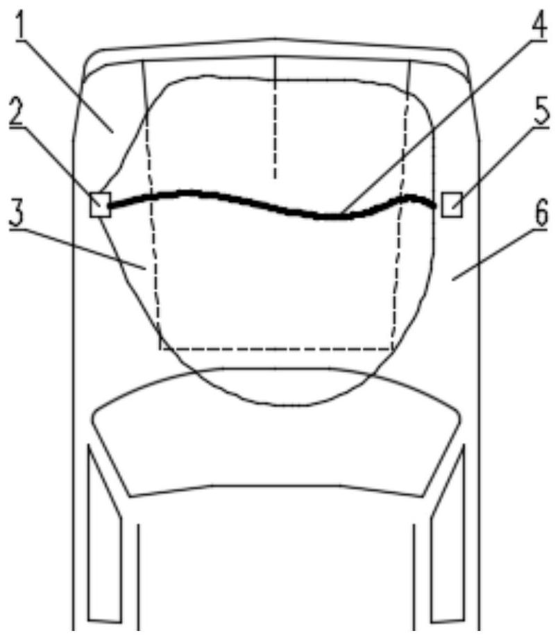 Wrapping type pedestrian safety air bag