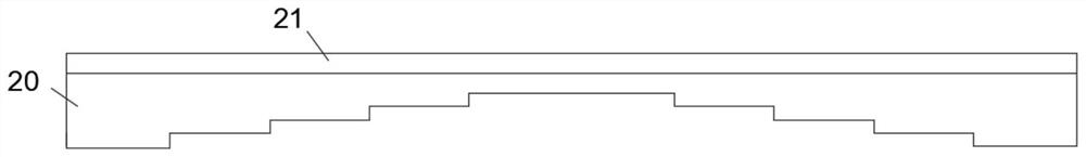 Butt joint prefabricated combined beam and construction method