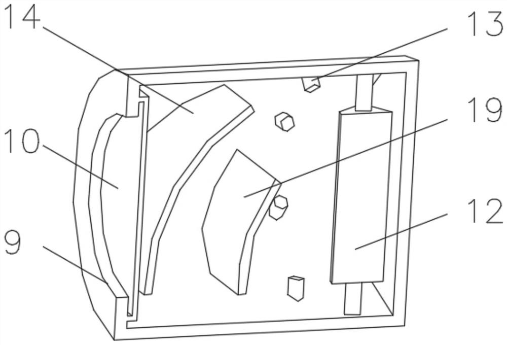 Cement grinding and screening device