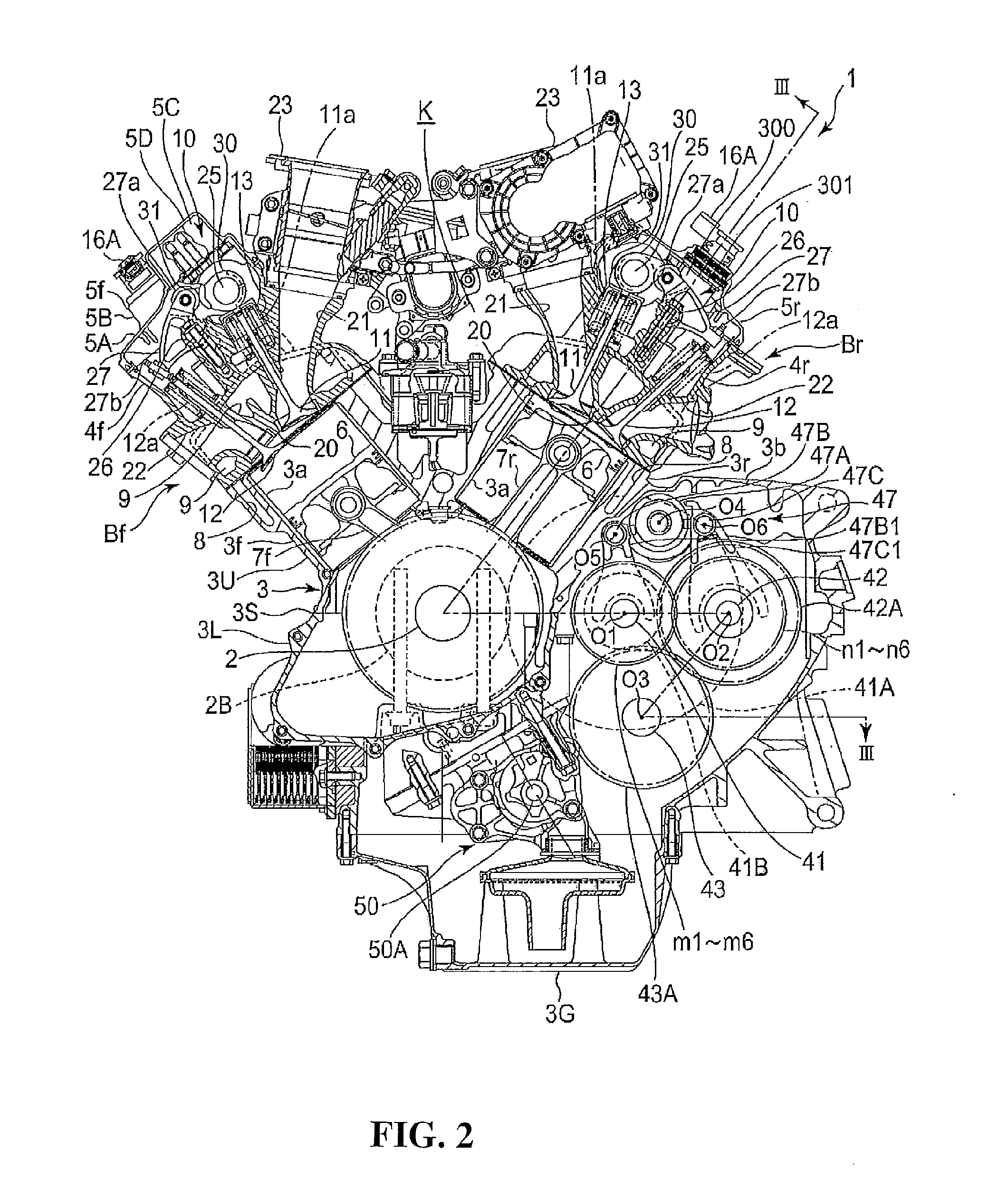 Ignition device attachment structure for internal combustion engine