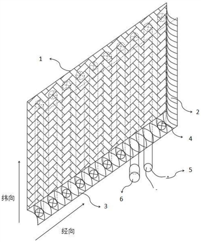 Three-dimensional spacer fabric with hidden type ambient lamps