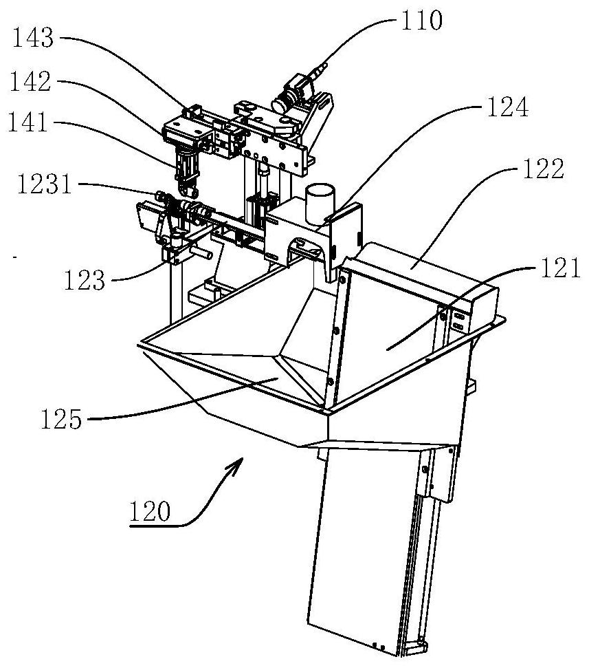 A kind of gluing method and gluing mechanism