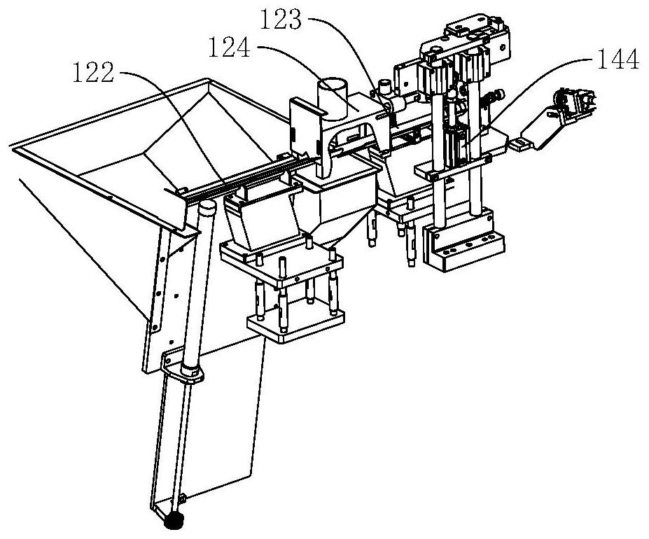 A kind of gluing method and gluing mechanism