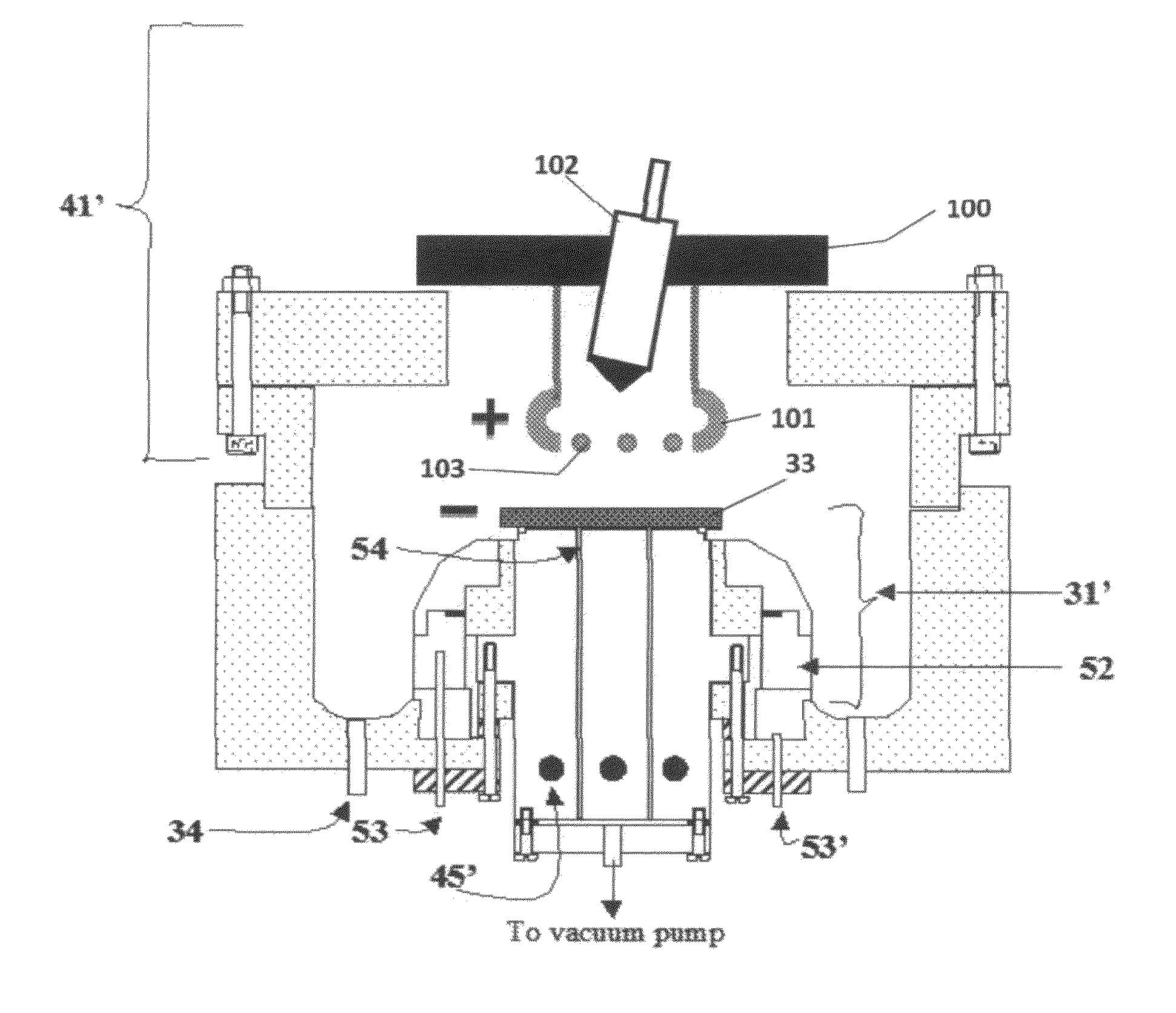 Apparatus and method for depositing alkali metals