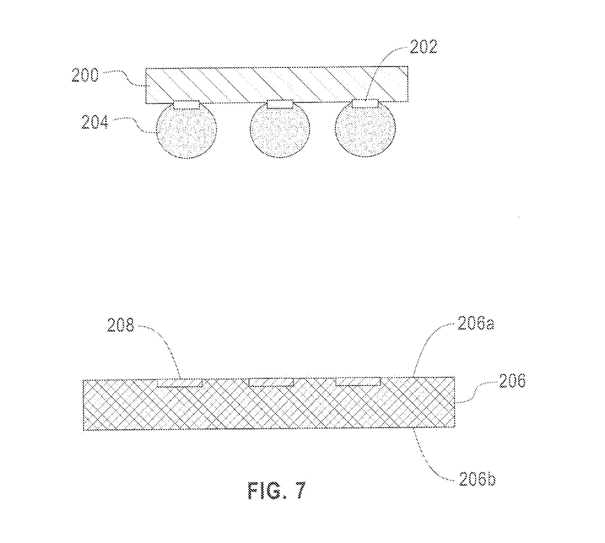 Method of joining a chip on a substrate