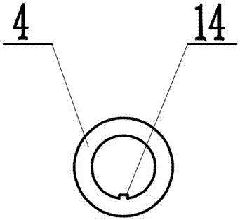 A torsion connection structure of the center shaft of a balance exercise bike