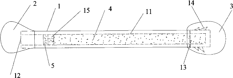 Cotton rod and production method thereof