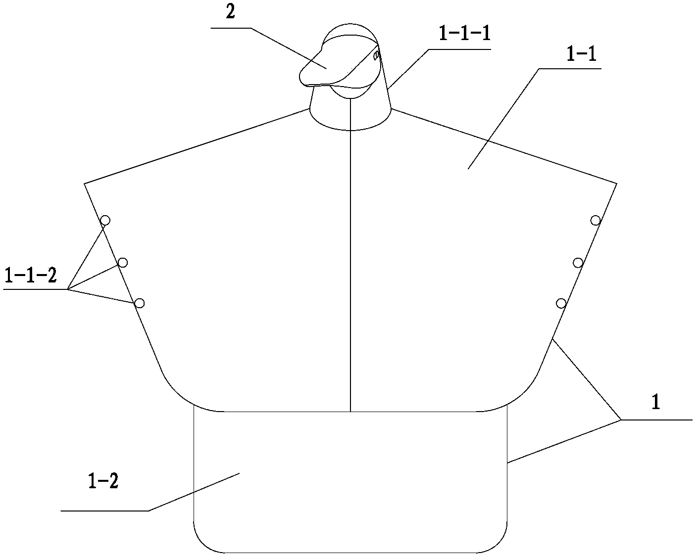 Transformable sun-rain cape combination, transformable rain cape combination and transformable sun cape combination