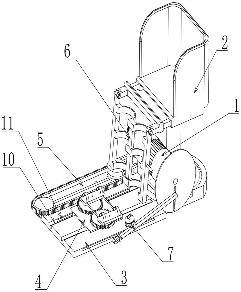 Auxiliary exercise device for rheumatism