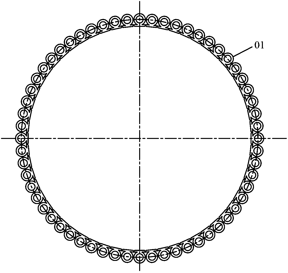 Method for forming large elbow and tool for forming large elbow