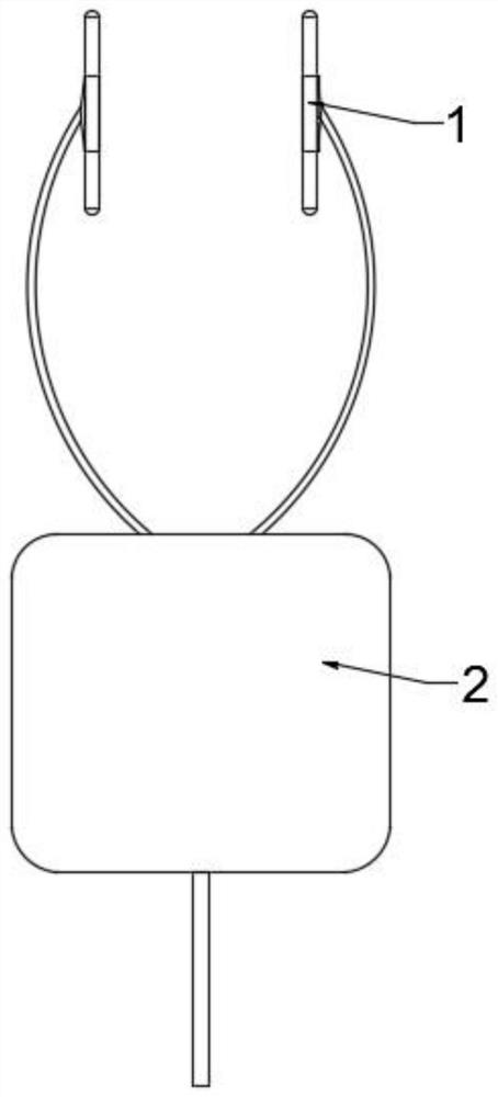 Transcranial real-time alternating current stimulation device and current control method