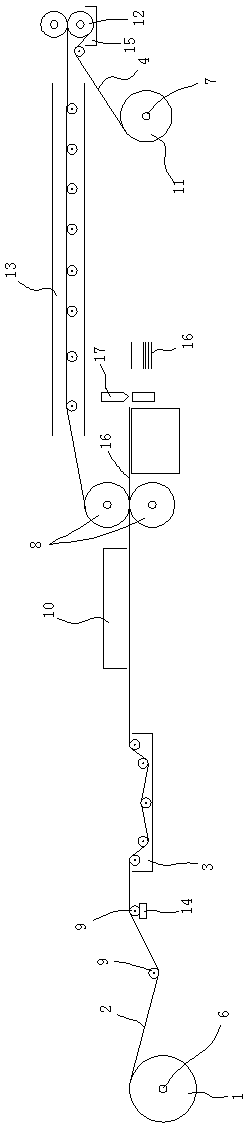 Single-glue-layer plastic card applied to rapid diagnosis, and preparation method and equipment thereof