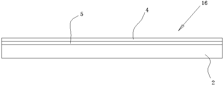 Single-glue-layer plastic card applied to rapid diagnosis, and preparation method and equipment thereof