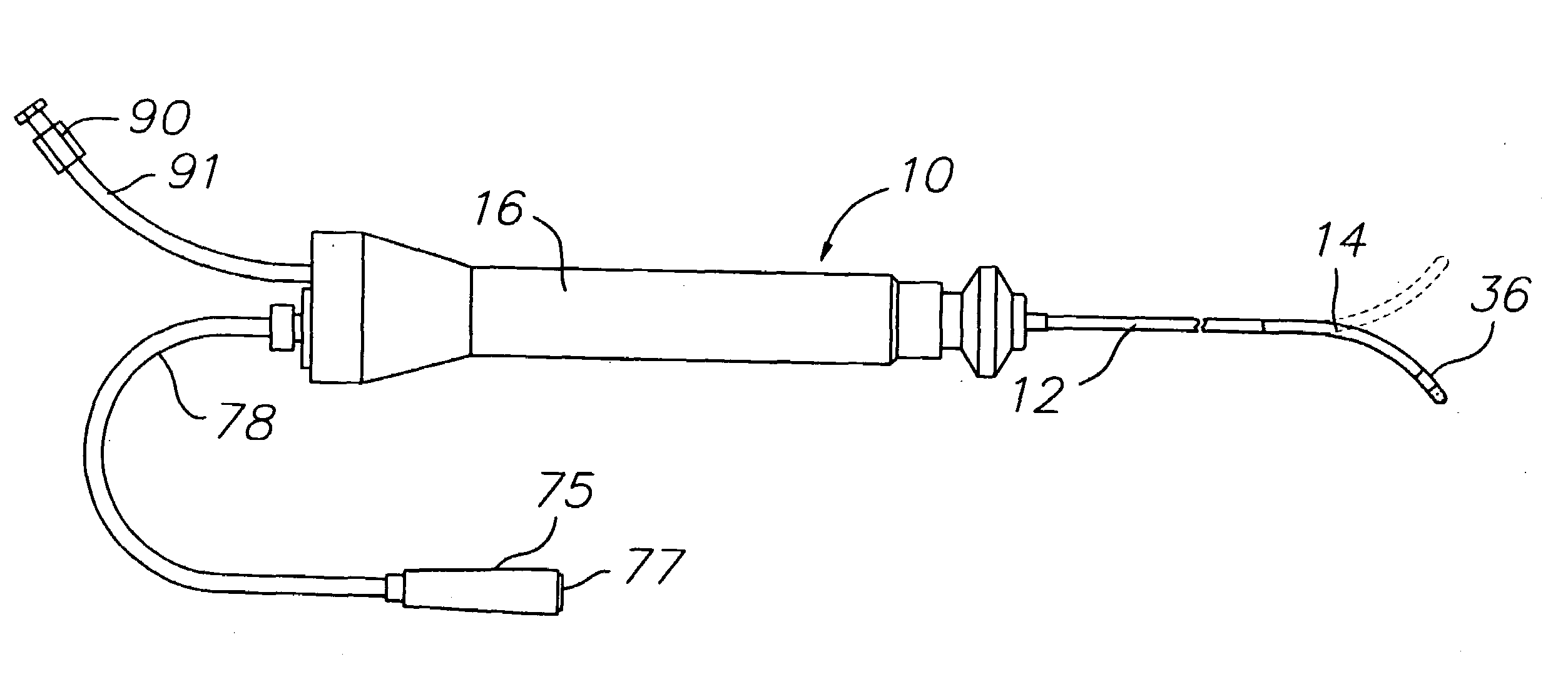 Ablation catheter with optically transparent, electrically conductive tip