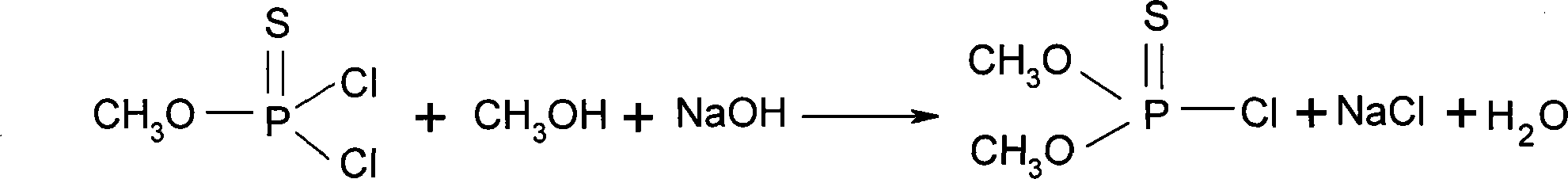 Method for continuous production of 0,0-dimethyl thiophosphoryl chloride