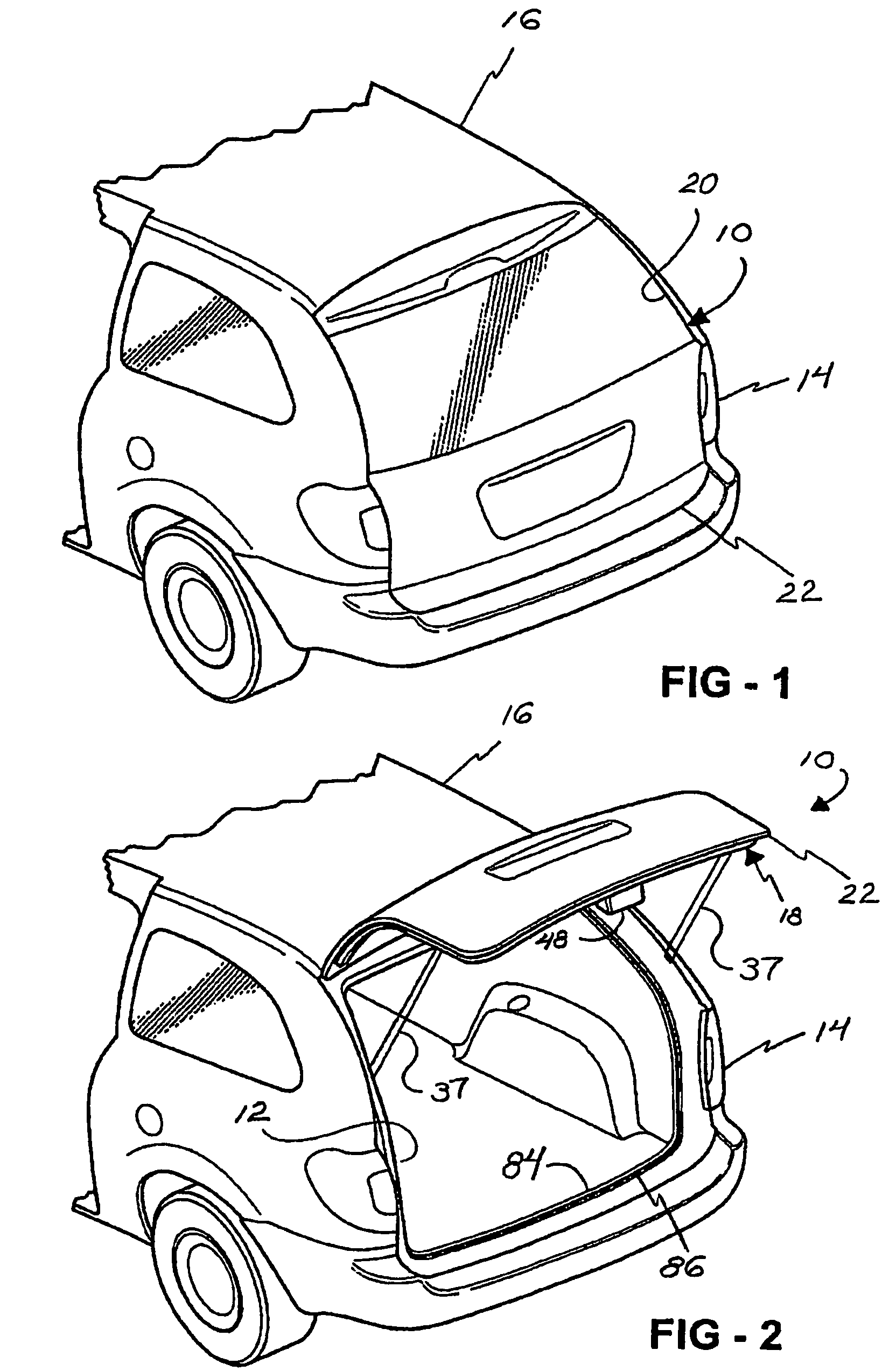 Liftgate frame