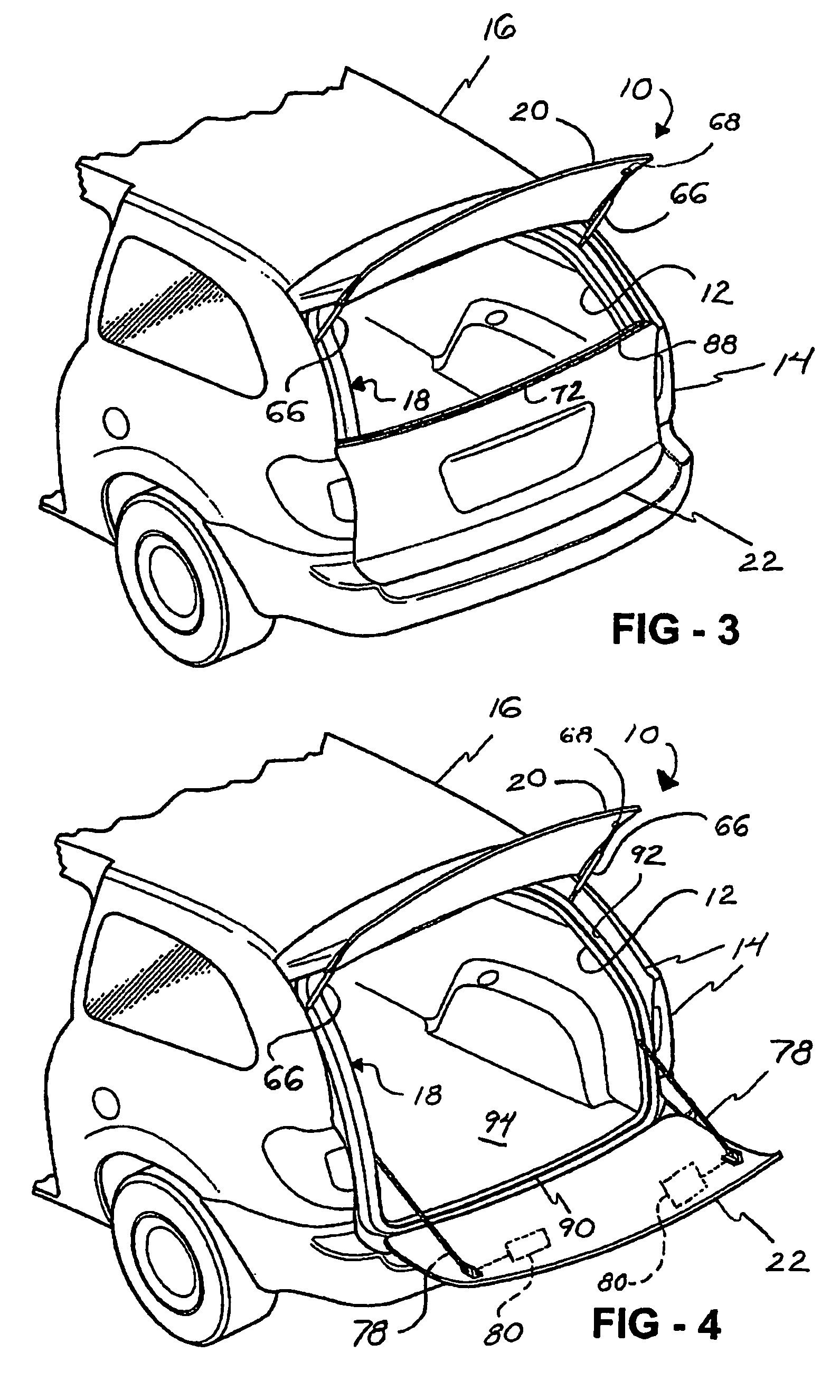 Liftgate frame