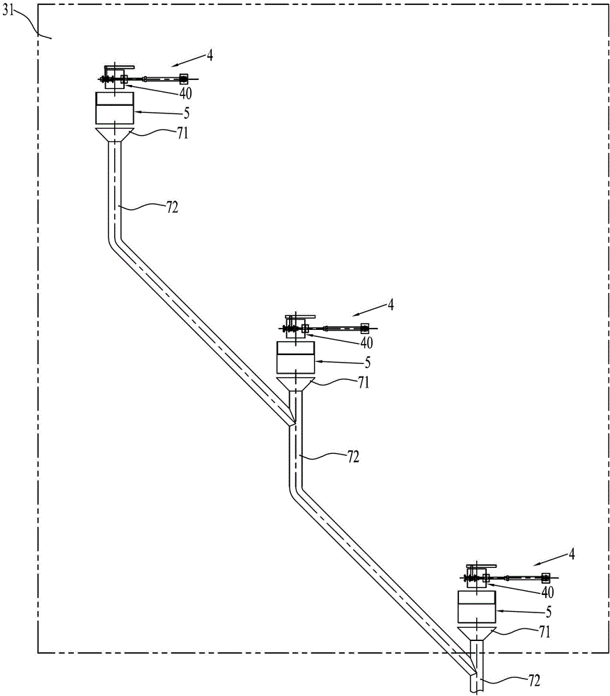 A kind of briquet density measuring device and briquet sampling measuring device