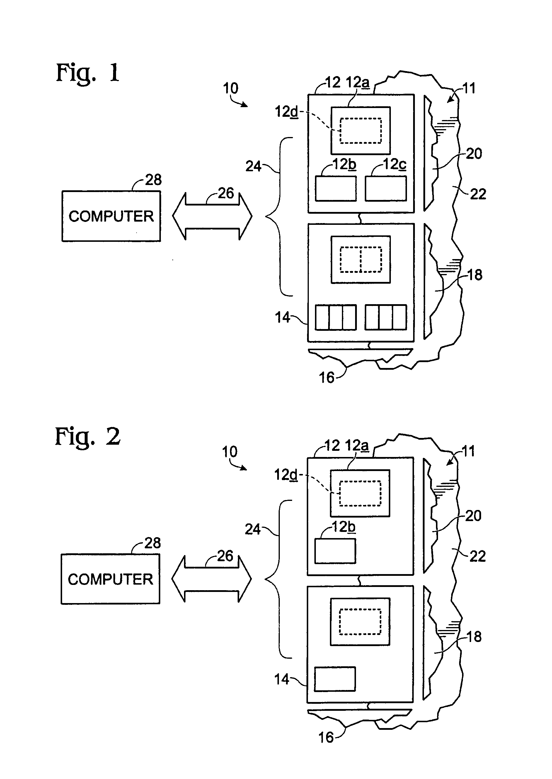 Micro-pixelated fluid-assay structure with on-board addressable, pixel-specific functionalization