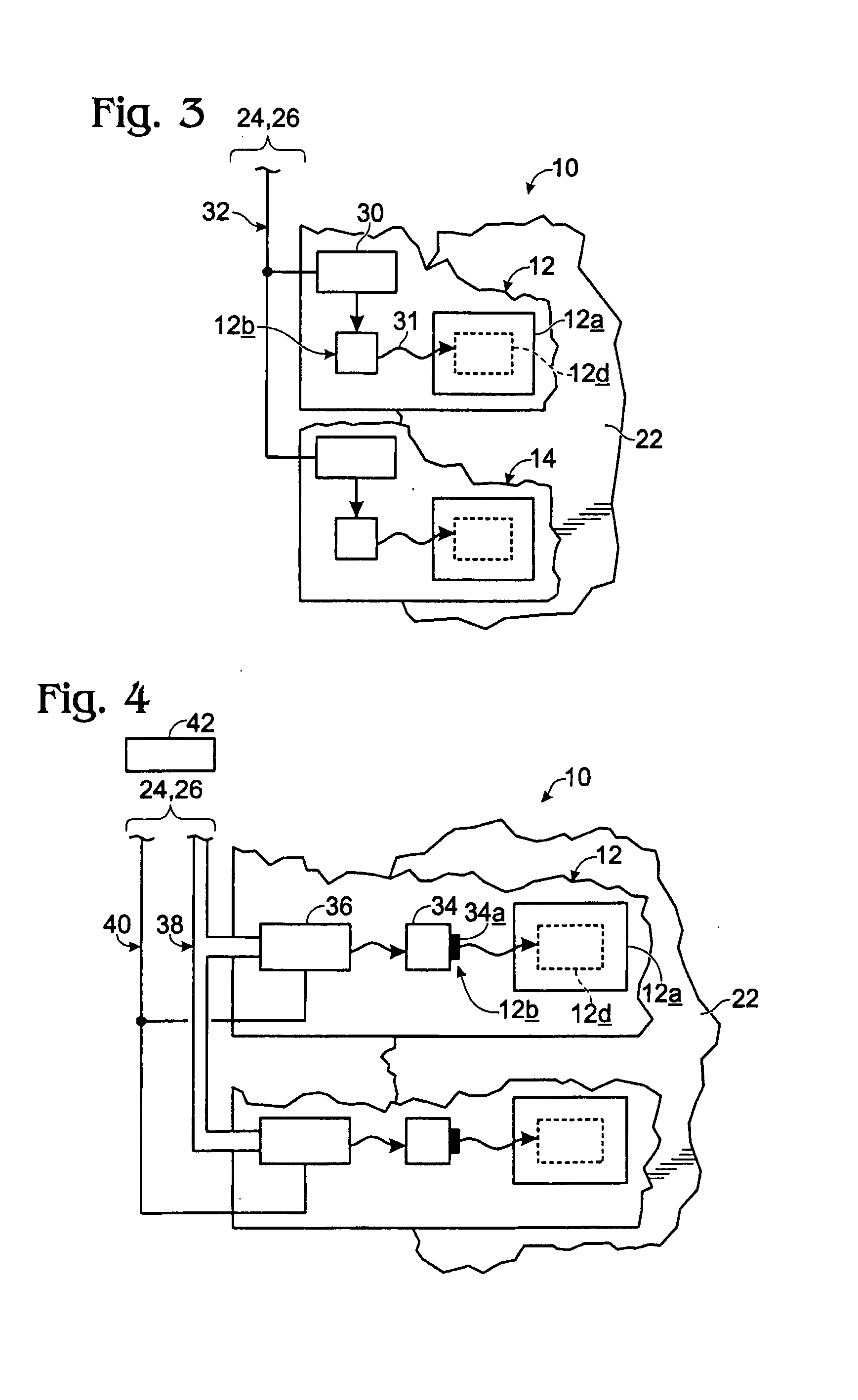 Micro-pixelated fluid-assay structure with on-board addressable, pixel-specific functionalization