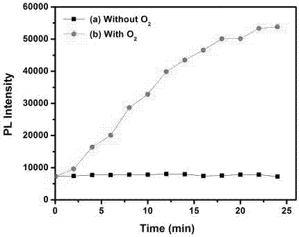 Simple preparation method of sulfydryl-modified gold nanocluster and application of sulfydryl-modified gold nanocluster in oxygen quantitative detection