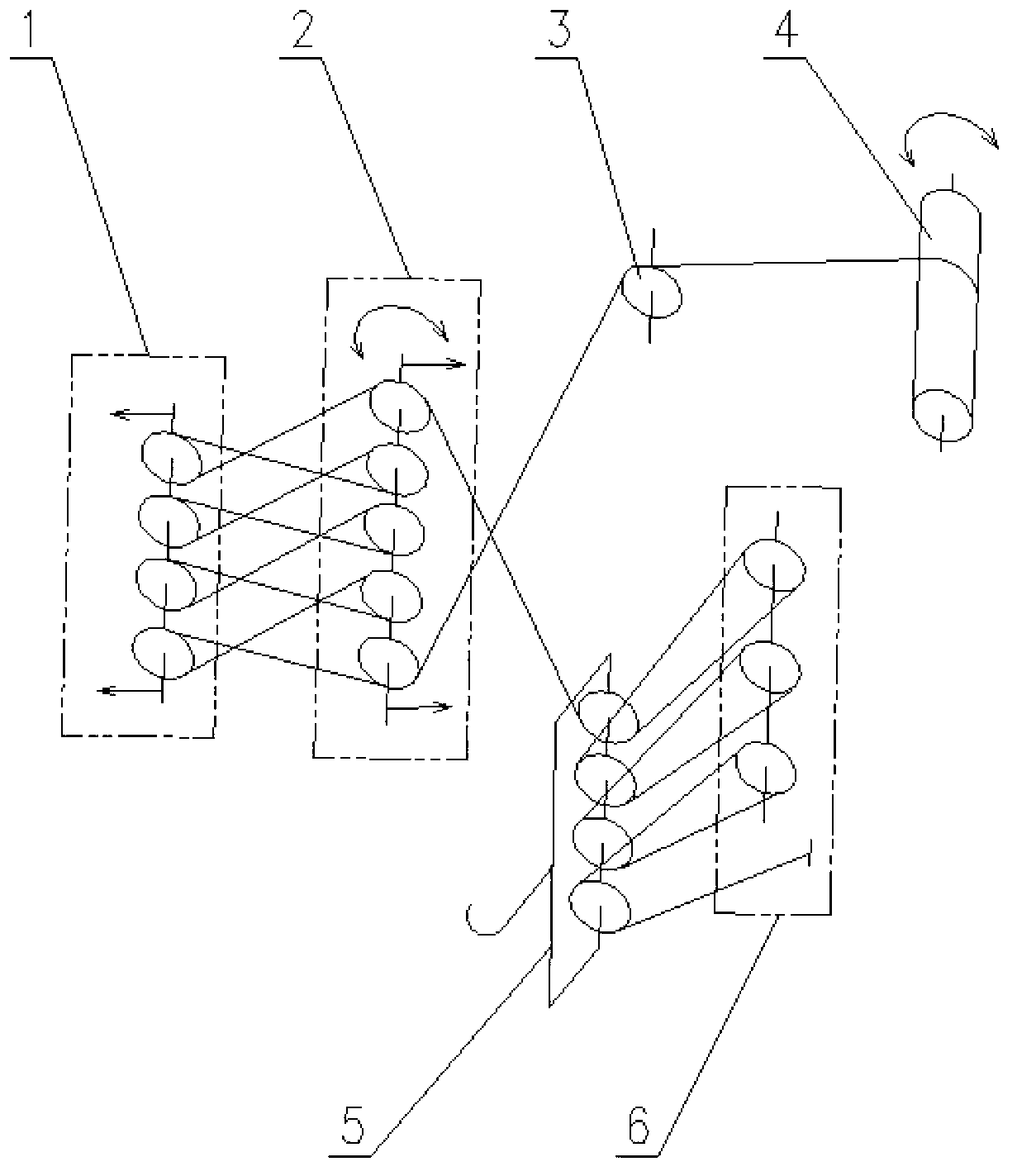 Expansion driving type hoisting and lifting mechanism