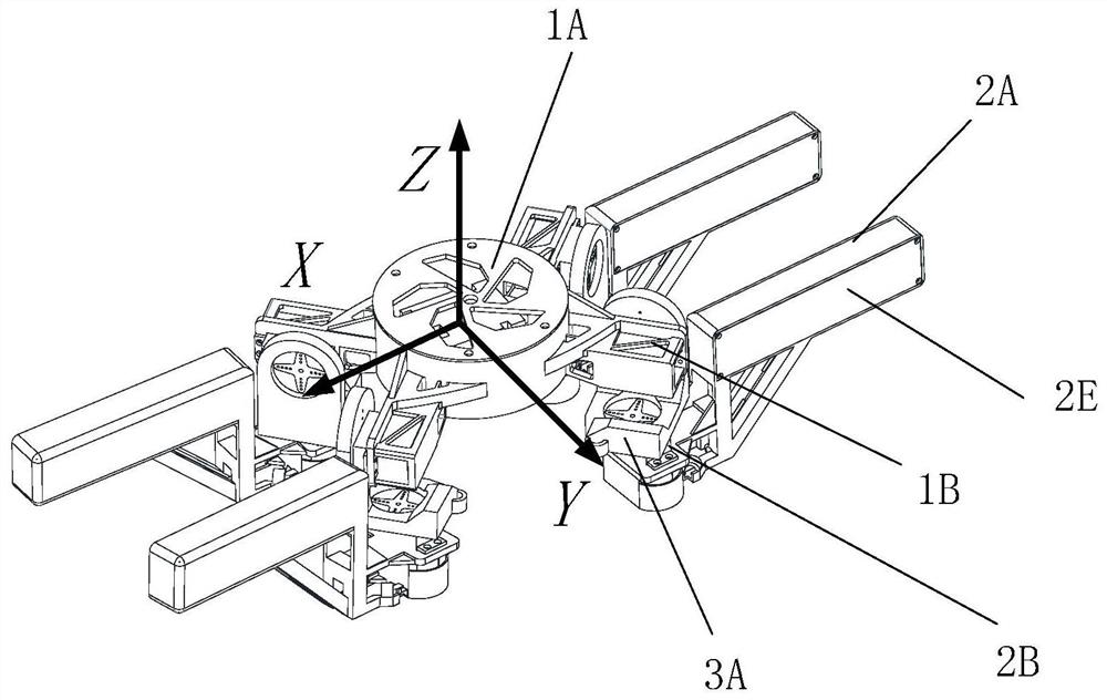 A quadruped robot capable of attitude adjustment in the air