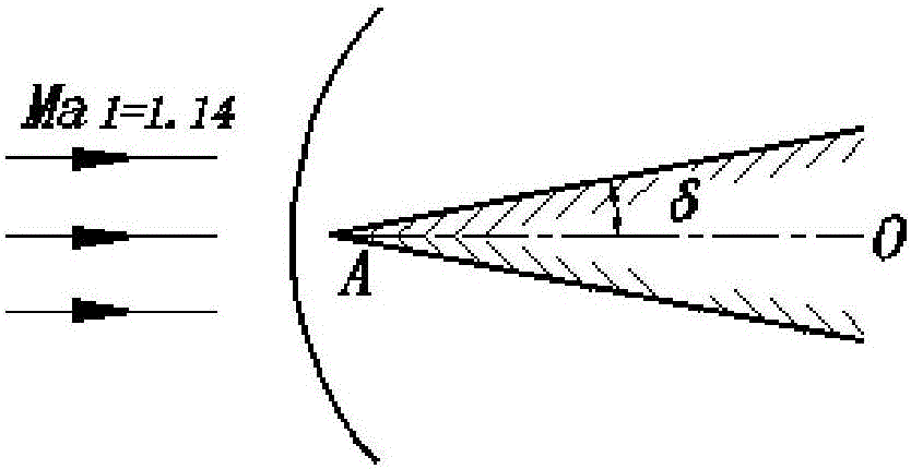 Supersonic-speed wind tunnel test section regulating device with angle adjustment function