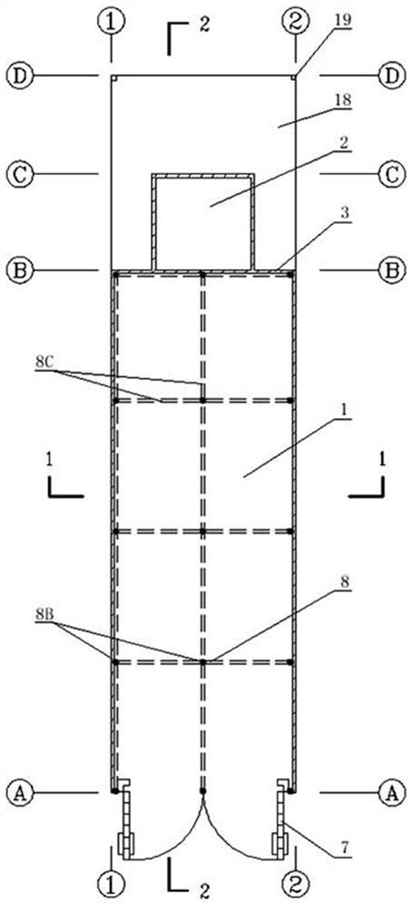 Detachable combined modular tobacco leaf natural gas curing barn