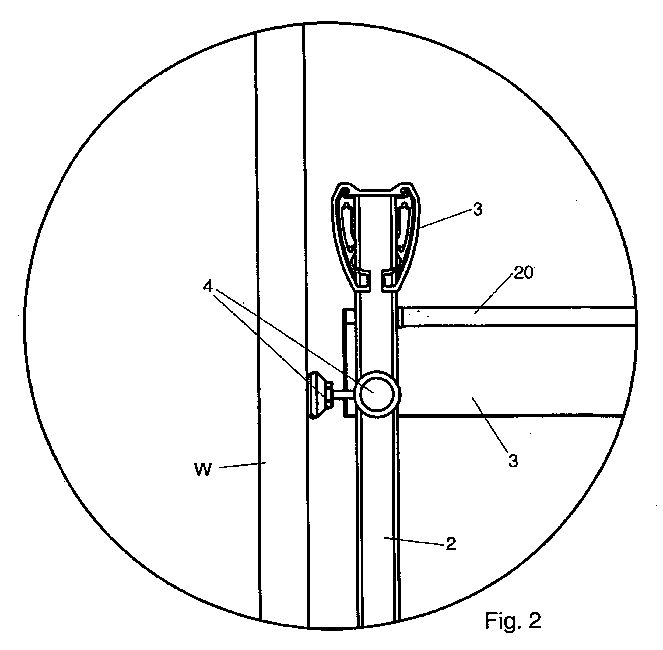 Telescopic rail and carriage assembly for suspending a patient lift