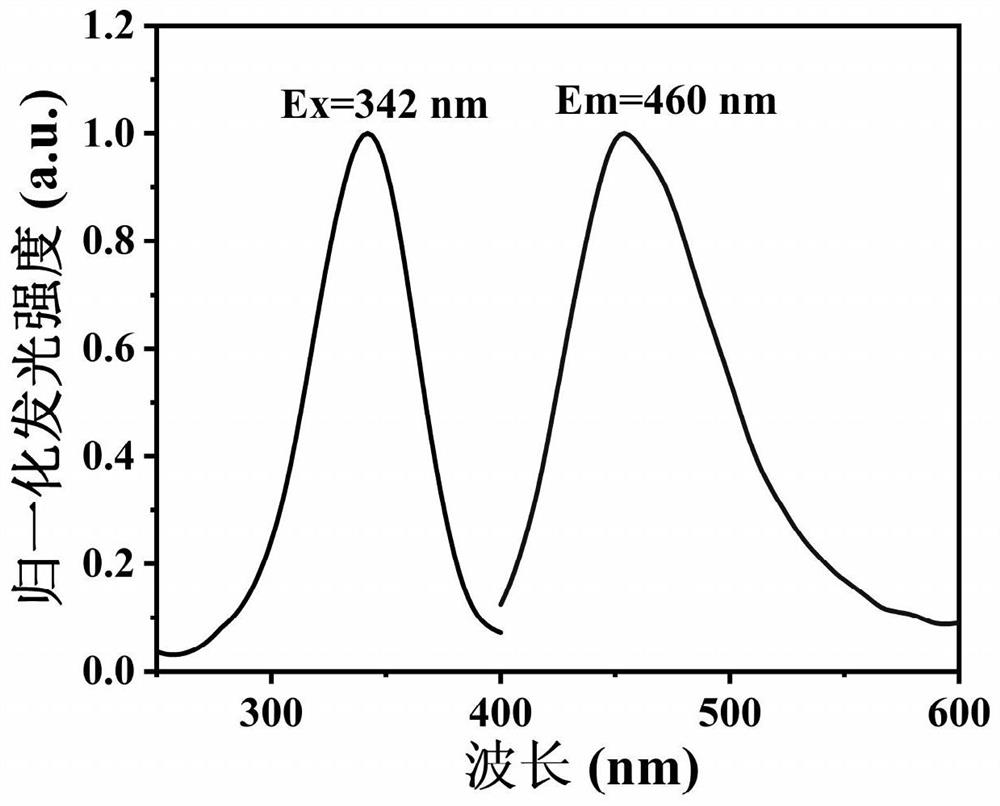 Water-soluble luminous silver nanocluster as well as preparation method and application thereof