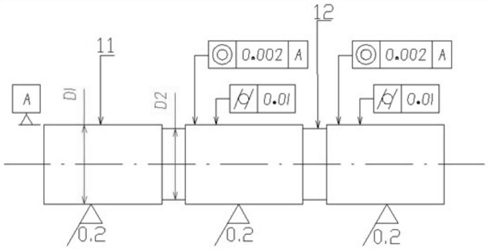 A base of a detection device and a processing method thereof