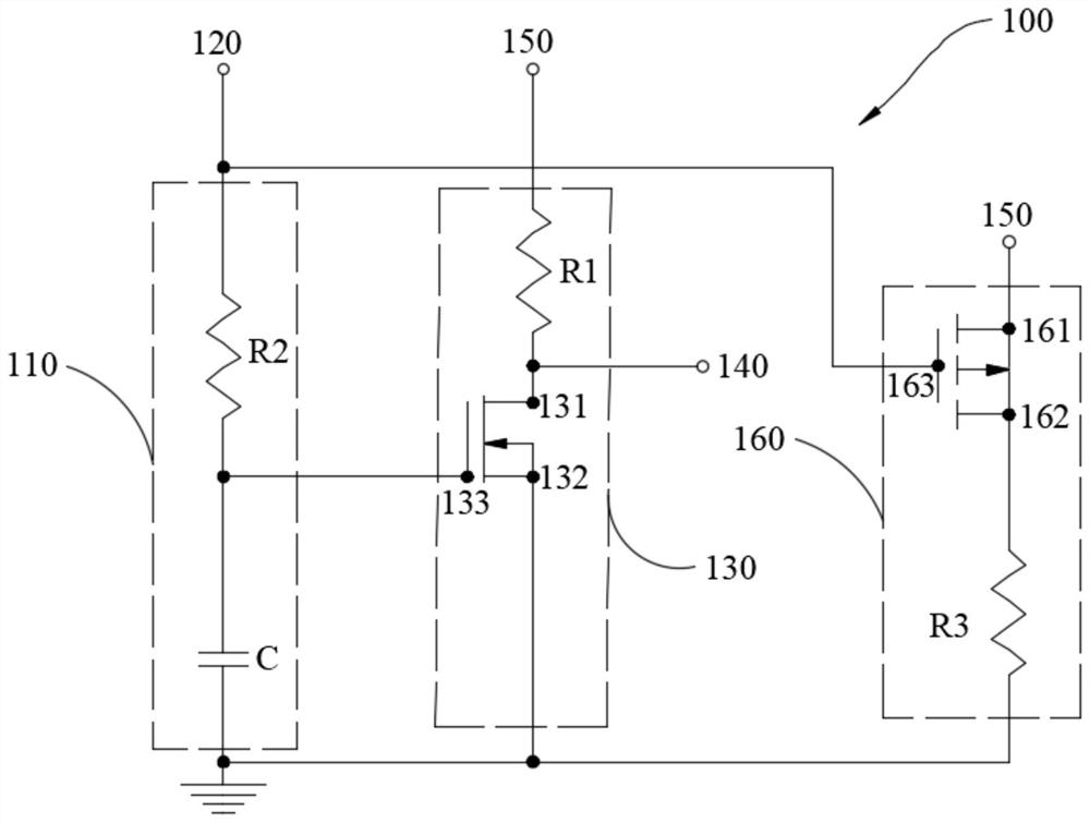 Electrostatic protection circuit, circuit board assembly and liquid crystal display device