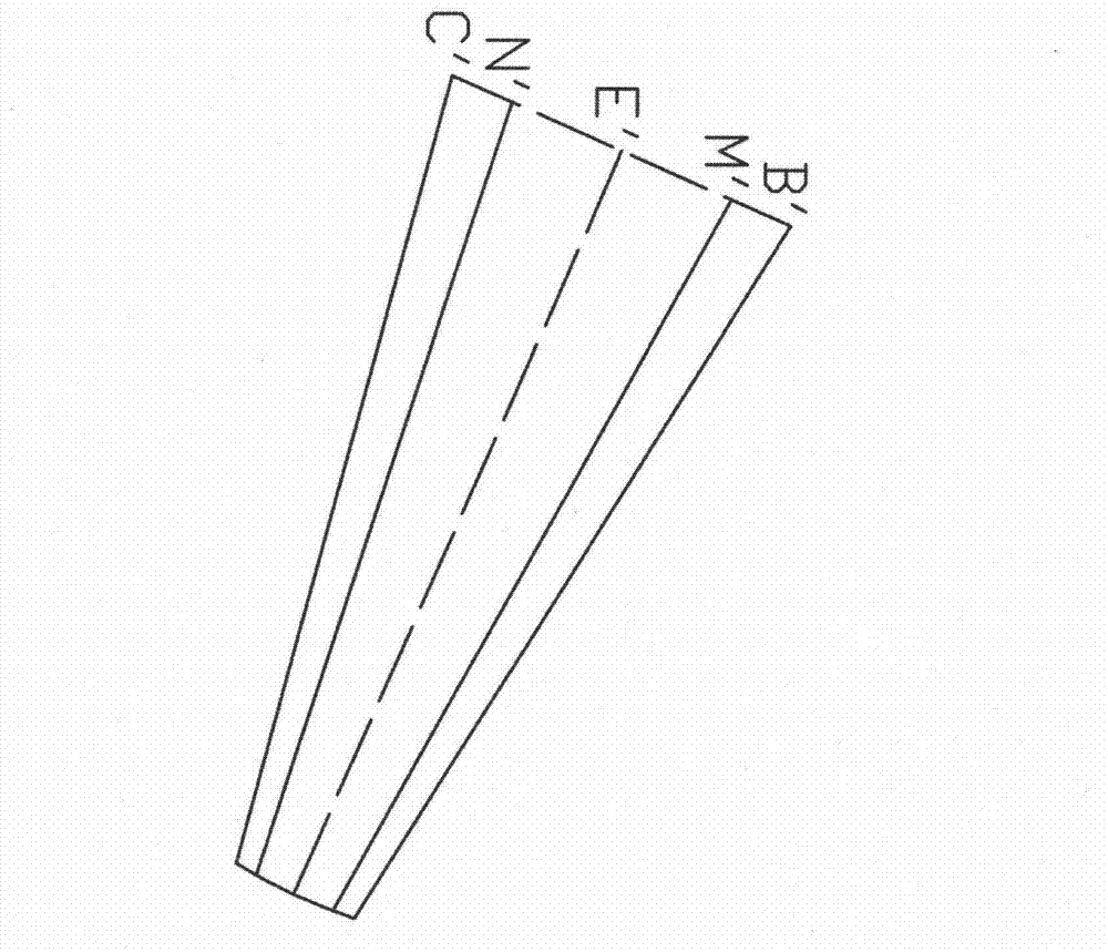 Video speed measuring method based on feature point change