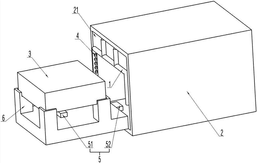 Photomask card holder cleaning device and exposure machine