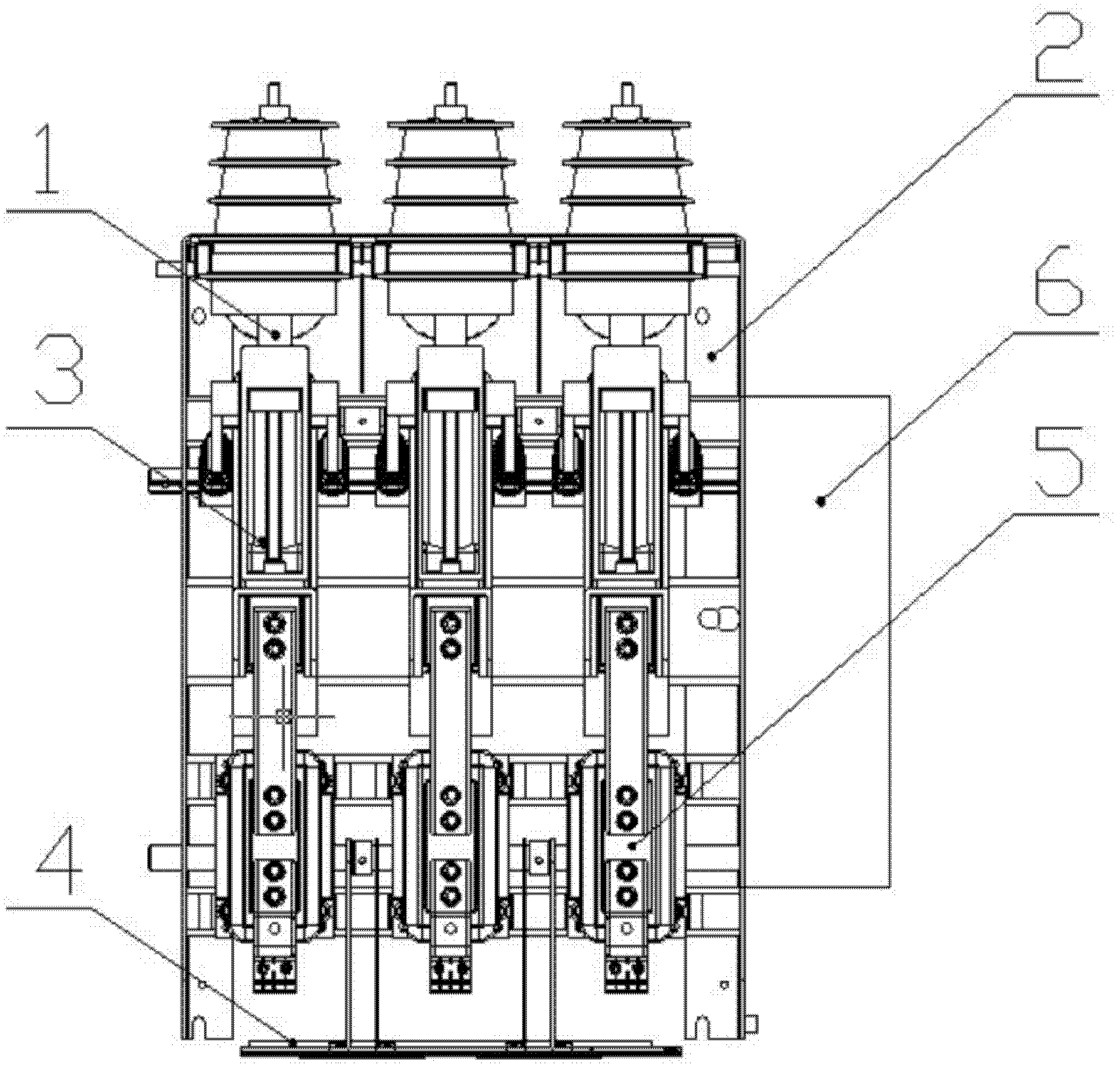 Sealed compact-type combined electrical apparatus