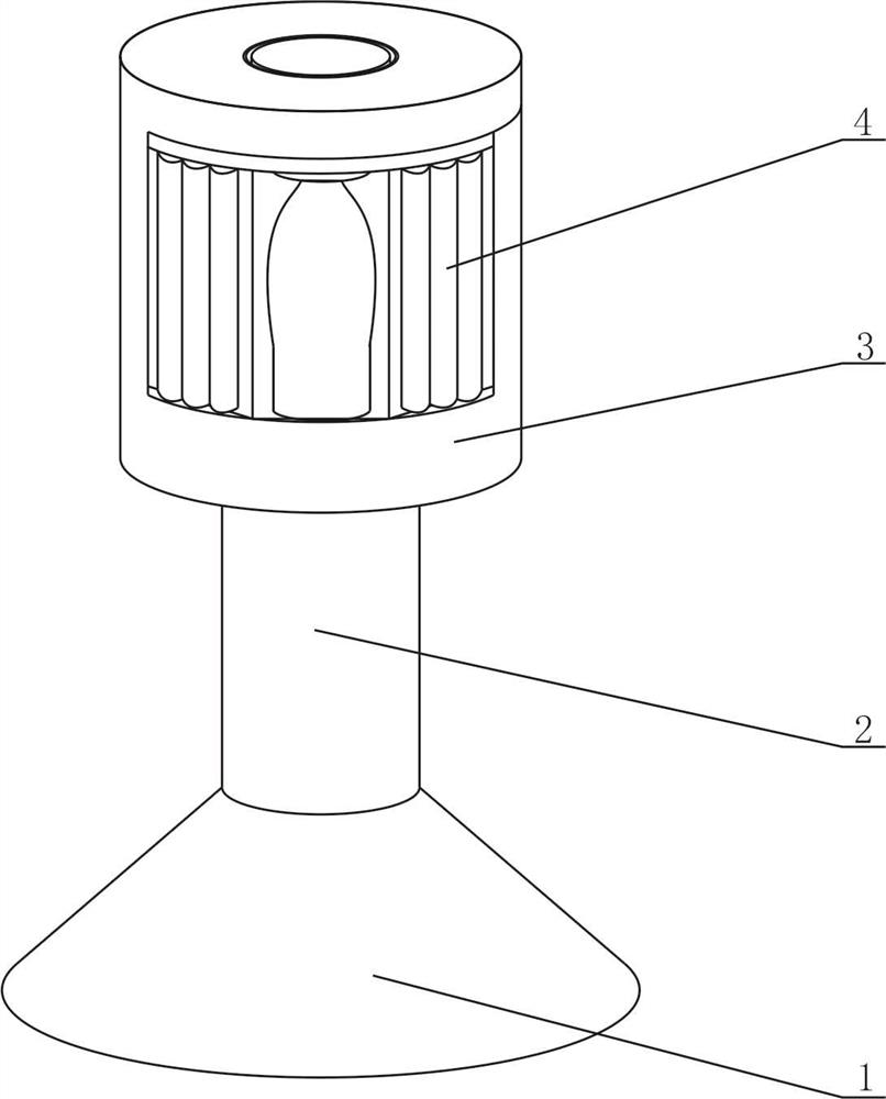 Special free combat device for capsule gymnasium