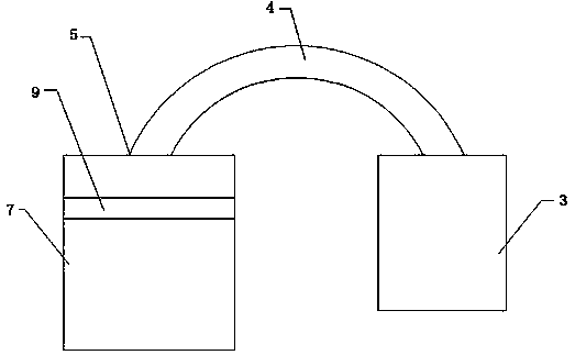 Umbilical cord blood separation device capable of preventing centrifugal dropping and folding of blood bags