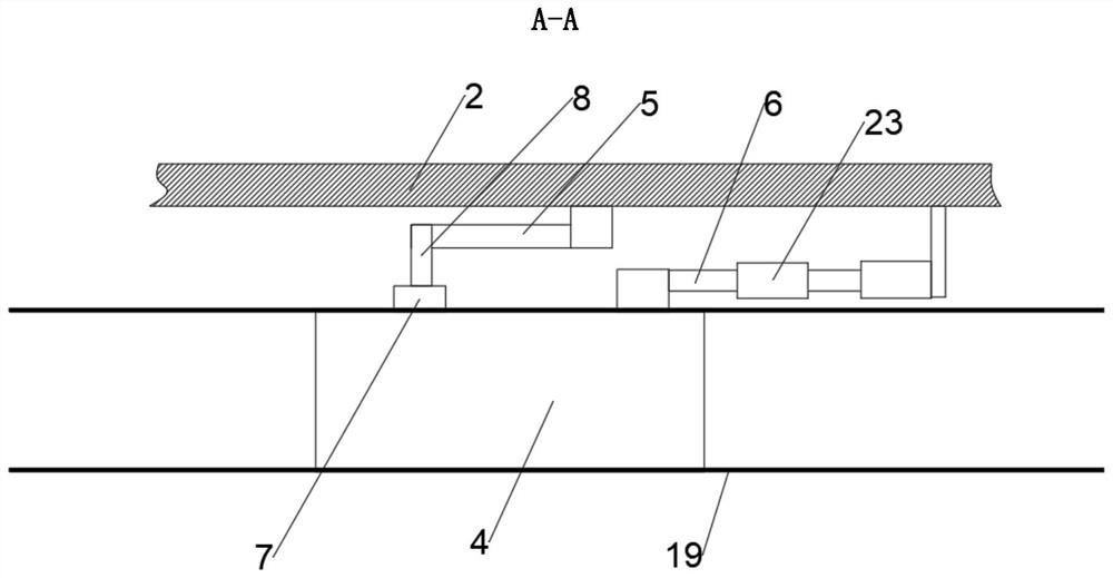 Cleaning device for spinneret plate machining