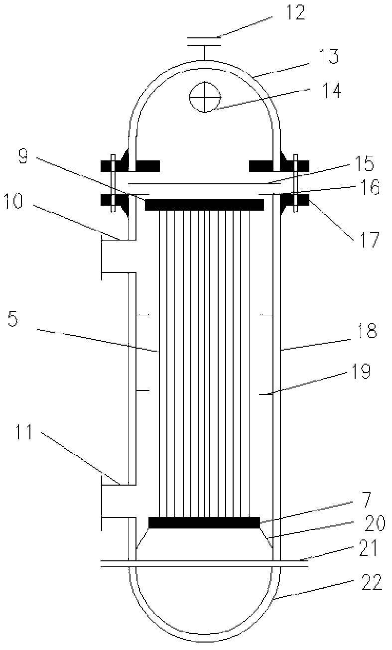 Industrial large-scale seawater desalination technology and device