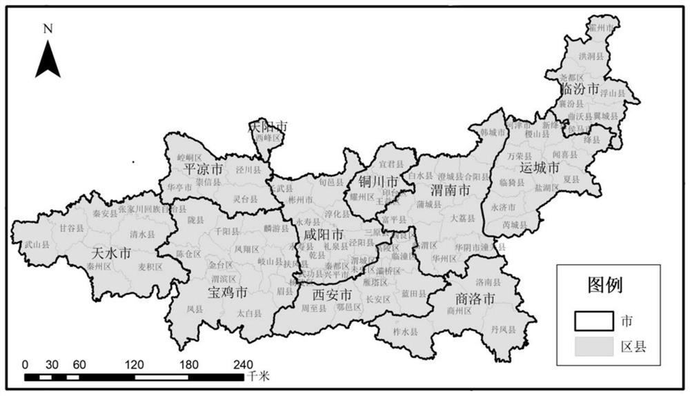 Urban agglomeration comprehensive traffic evaluation method