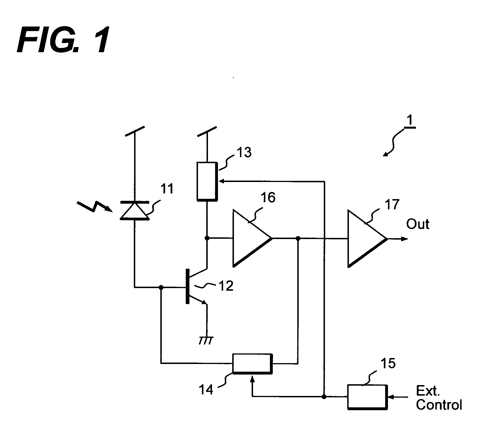 Pre-amplifier for an optical communication