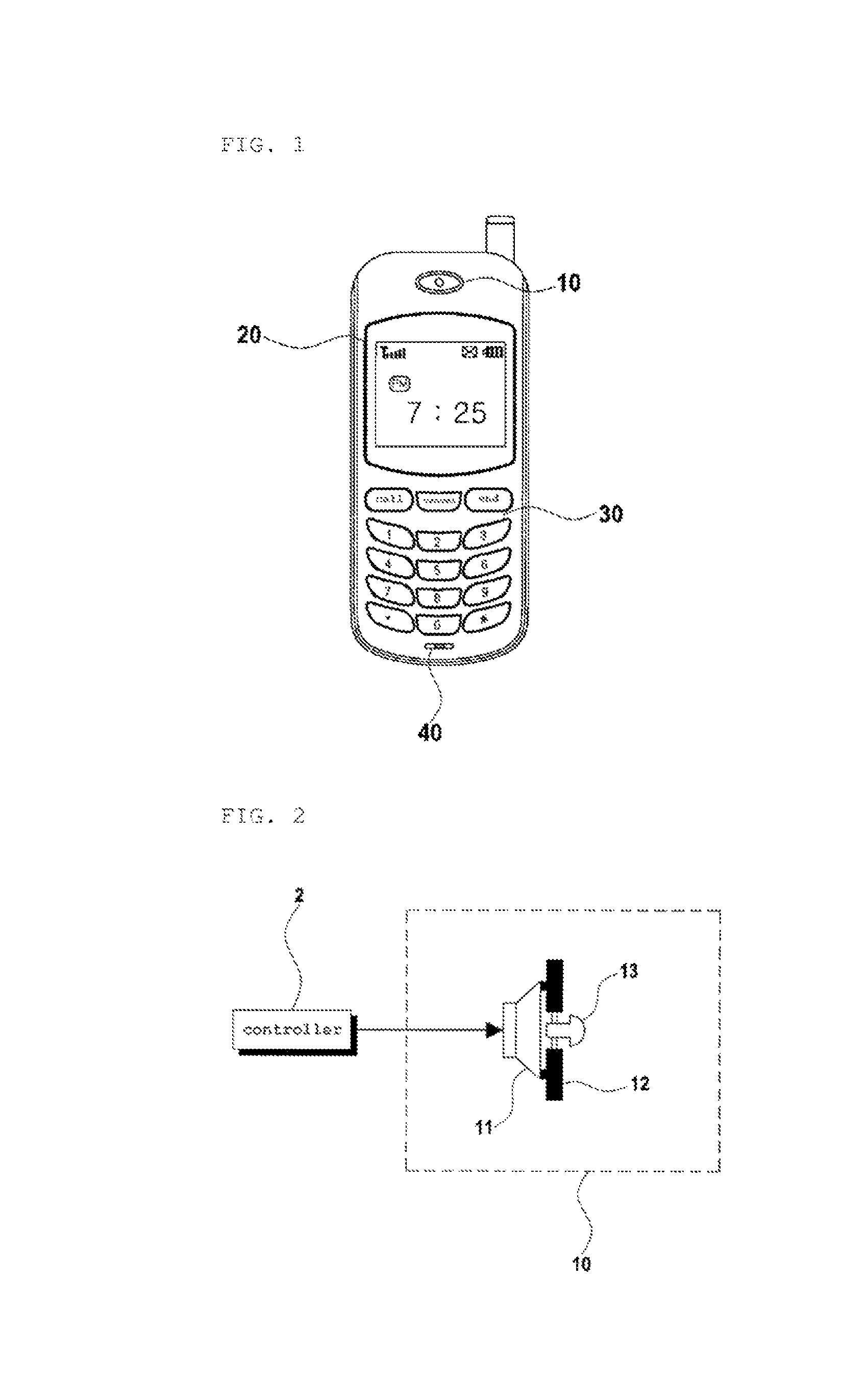 Communication terminal having bone conduction function