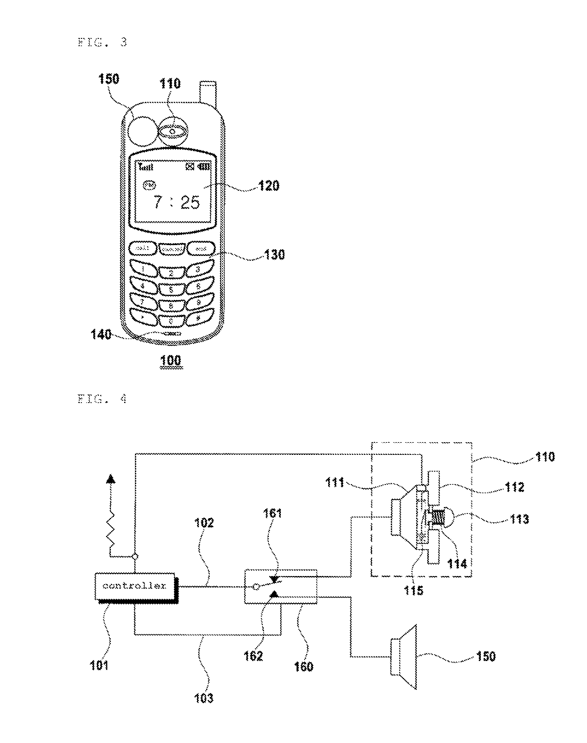 Communication terminal having bone conduction function