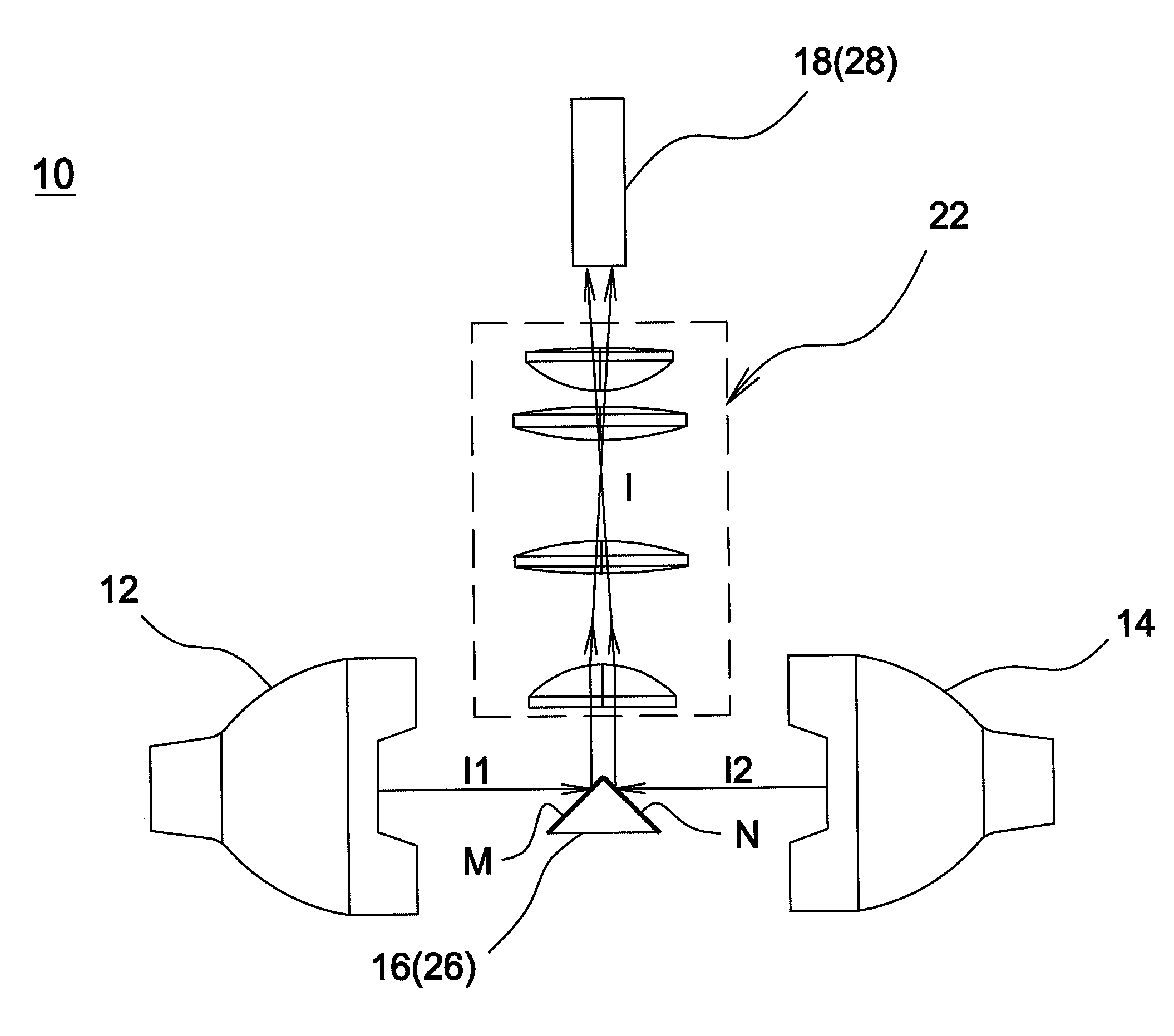 Dual lamp illumination system and its varifocal light-mixing device